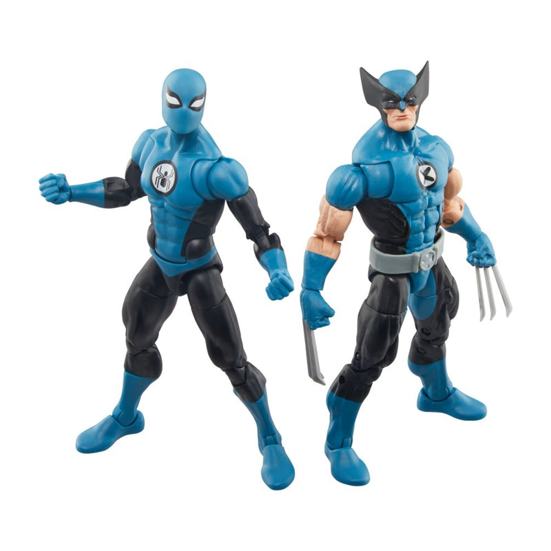 Hasbro Pack 2 Figuras Marvel Legends Series 4 Fantasticos Wolverine & Spider Man
