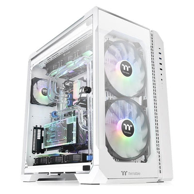 Thermaltake PC Case Tower E-atx View 51 Tg ARGB White 2XVEN 200MM/1XVEN 120MIN Ncluid/3XCRISTAL Tempered CA-1Q — image 1