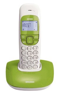 Brondi Phone Cordless Nice Bianco/Green — image 1