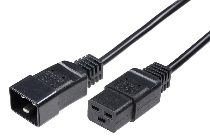 Microconnect PE141530 Cable Transmisión Black 3M C20 Acoplador C19 Acoplador
