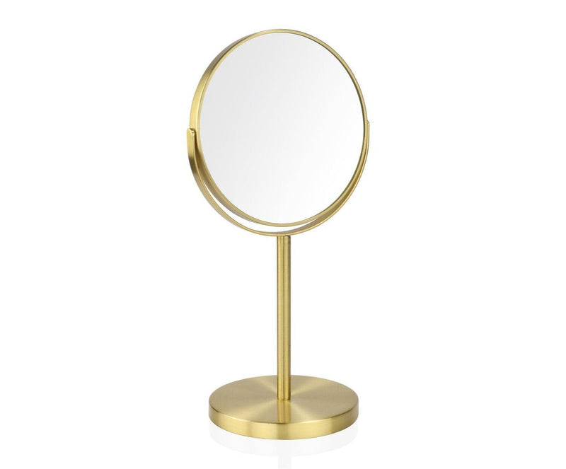 Mirror Round Pie Metal Gold Ø17CM X5AU