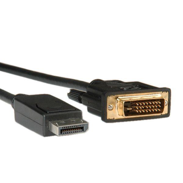 Roline 11.04.5774 Adapter Cable Vídeo 5M DisplayPort DVI Black