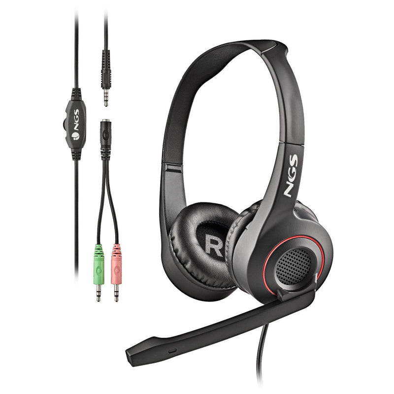 Ngs Headphones Msx 10 Pro With Microphone Jack 3.5 Black