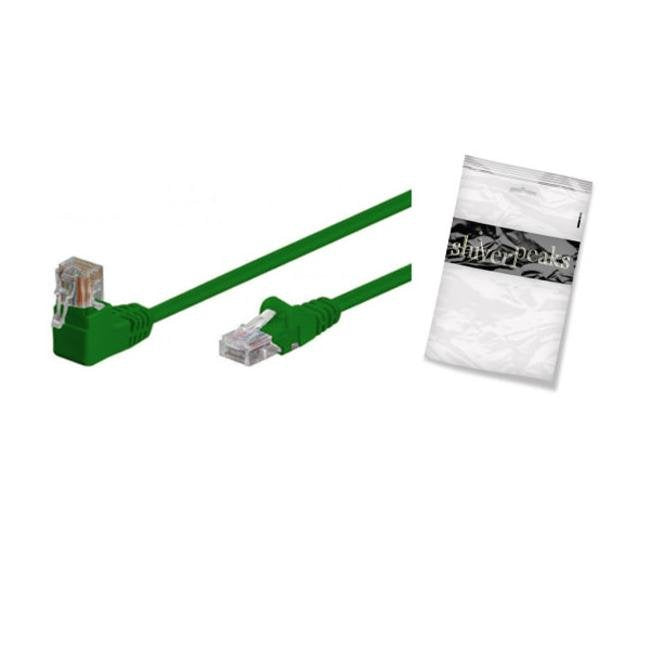 Shiverpeaks Network Cable CAT.6 S/FTP Pimf Winkel-recto Green 3M
