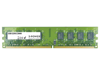 2-POWER Memory 2GB DDR2 800MHZ DIMM 2PDPC2800UDMB12G — image 1