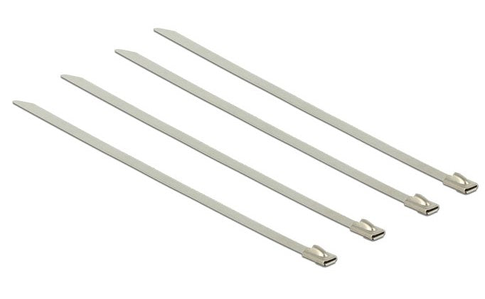 Delock Cable Ties Steel Inoxidable With 150MM Long X 4,6MM Wide (20 Units