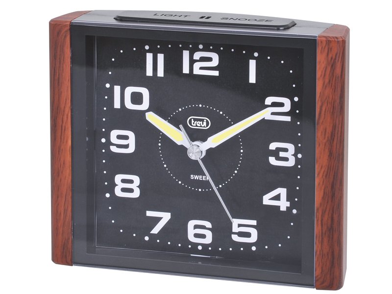 Trevi Despertador 3095V Cuarzo Brown