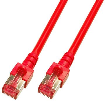 Efb RJ45 Network Cable S FTP, CAT.6, Lszh, 0.25M, Red