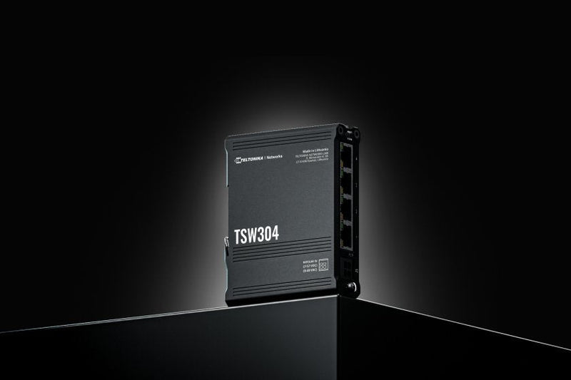 Teltonika TSW304 Industrial Gswitch Din Rail