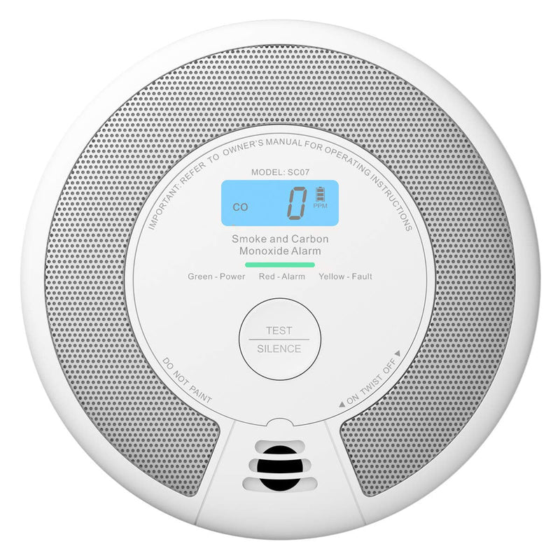 X-sense Detector Smoke SC07 Autark Kohlenmonoxid Co Melder