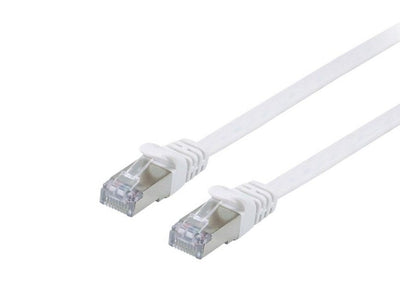 Equip Network Cable CAT.6A U/FTP 2x RJ45 5M White — image 1
