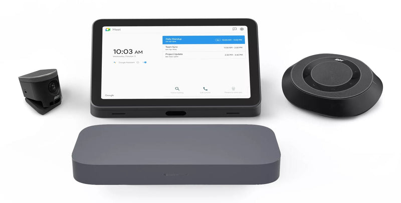Google Asus Meet GQE20A Small/Medium Room Kit Videoconferencia (eptz UHD Camera Speaker Console With Screen To