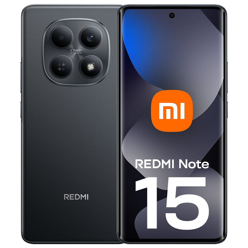 Xiaomi Redmi Note 15 6 + 128GB 6.77 NFC Black Ds Eu