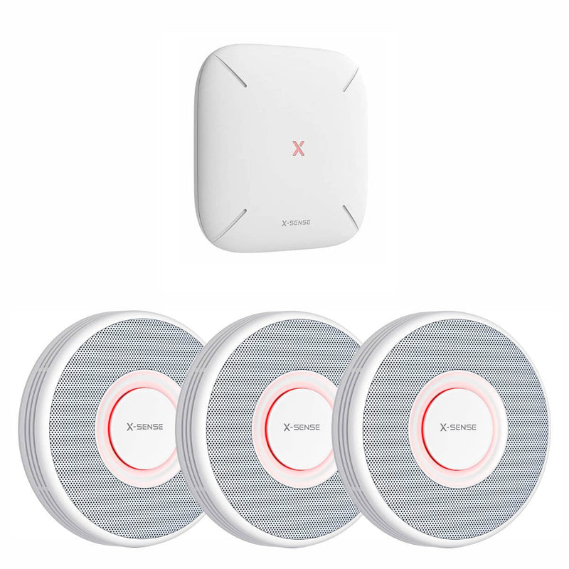 X-sense XS0B-MR31 3 1 RF-rauchmelder-set With Gateway