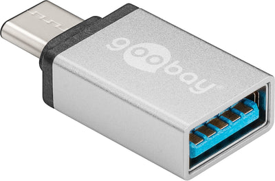Goobay 56620 Adapter USB Cable C USB a Silver — image 1