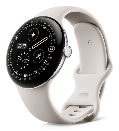 Google Pixel Watch 4 (45MM) LTE Silver/Porclain — image 1
