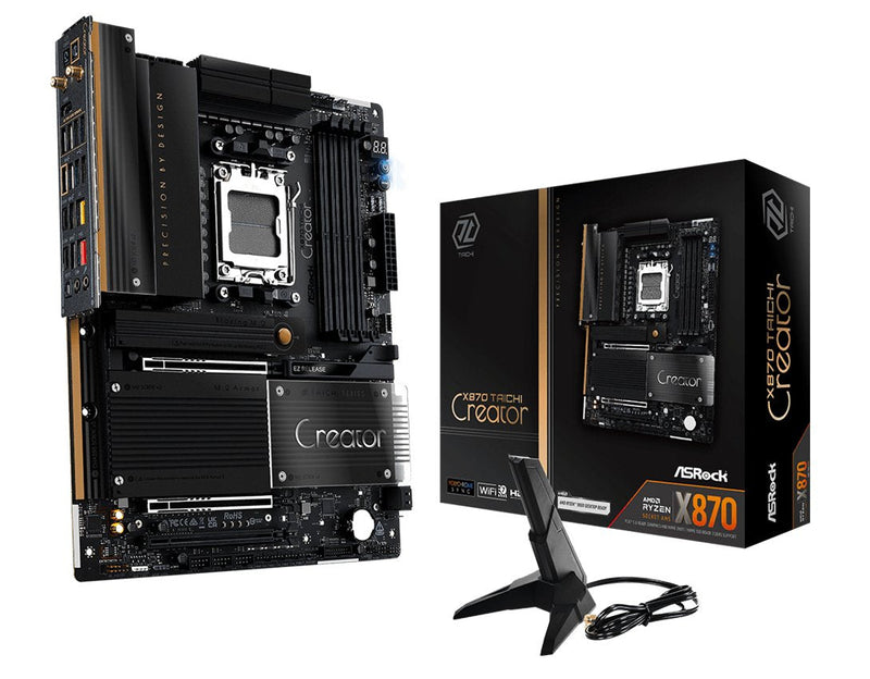 Asrock X870 Taichi Creator AM5 ATX HDMI USB-C DDR5