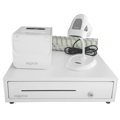 Approx Pack Drawer CASH01410WH + APPPOS80AMUSEWH + APPLS04WH + Thermal Paper — image 1