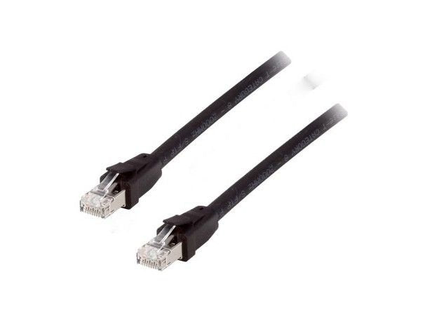 Equip Network Cable CAT.8.1 S/FTP 2x RJ45 1.00M Negro (sstp)pi