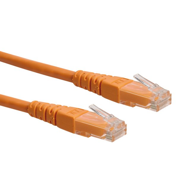 Roline Network Cable KAT.6 Class Y UTP Naranja 0,5M