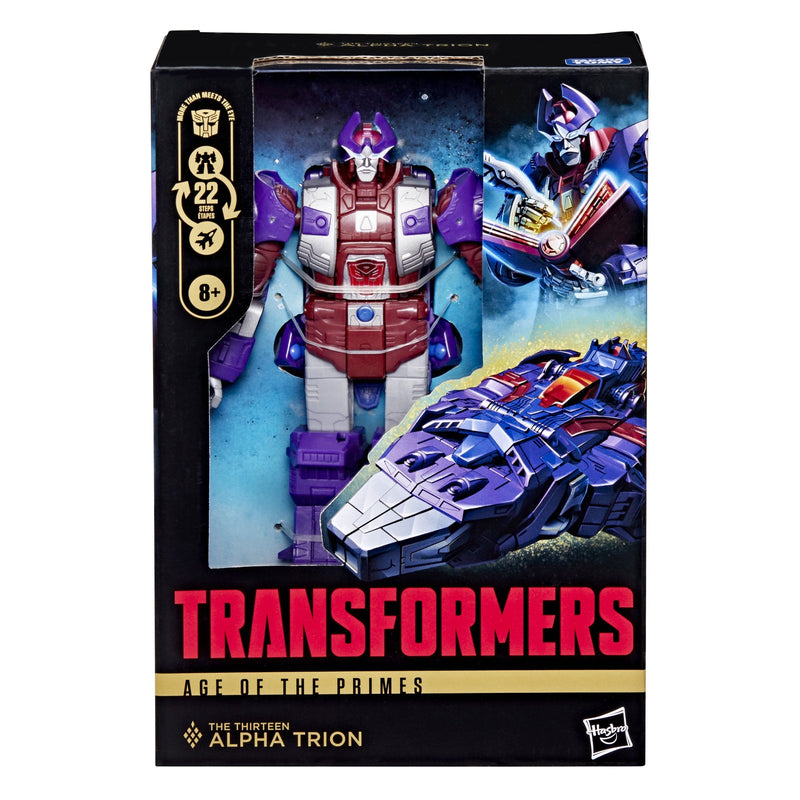 Hasbro Figure Transformers Age Of The Primes Deluxe Class Alpha Trion 17.5CM