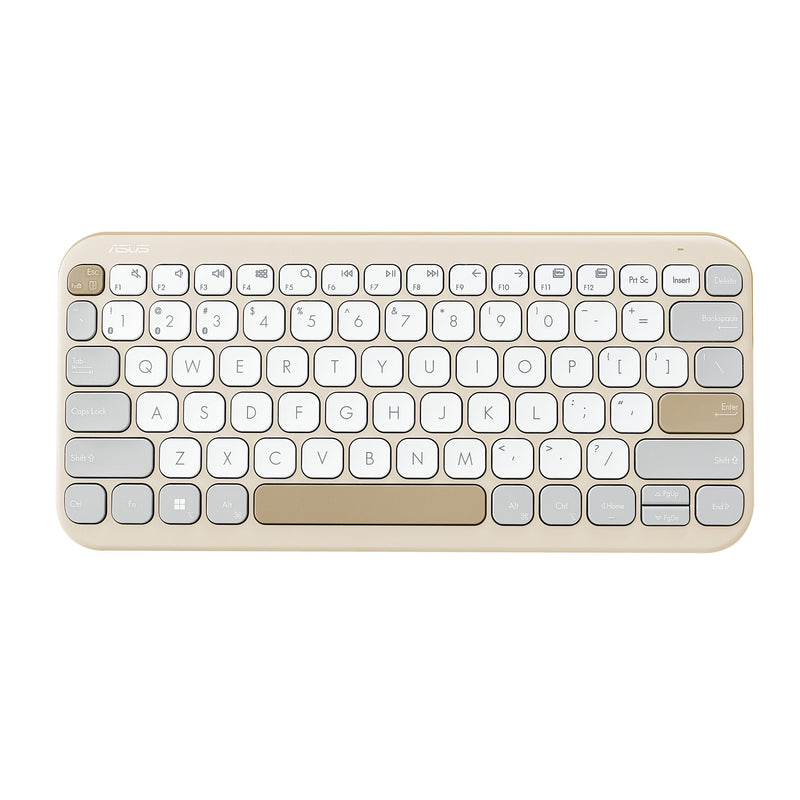 ASUS Wireless Keyboard Marshmallow KW100 Beige
