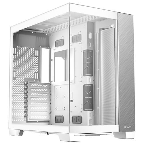 Antec PC Tower E-atx C8 Aluminum White E-atx/ INT:2X3.5,4X2.5/ 2XUSB3.0, 1x USB-C/ Audio In/Out / Glass Temper