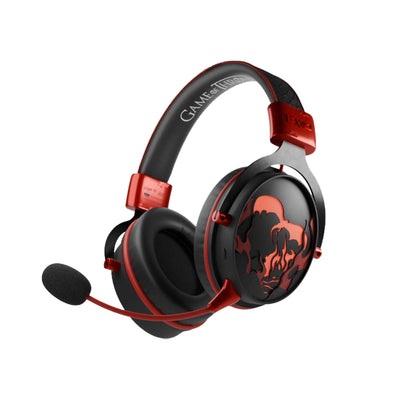 Headphones Lexip Hbo Game Of Thrones Wireless And Alámbrico Diadema Set Bluetooth Black Red — image 1
