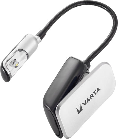 Varta 16618101421 Linterna Clip Black Silver LED 2XCR2032 — image 1