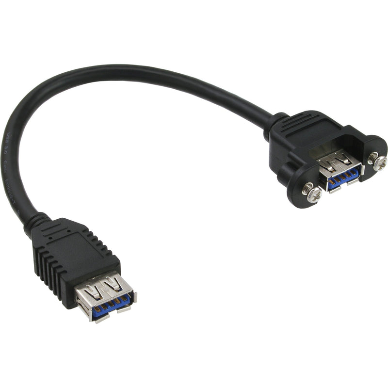 Inline Adapter USB 3.0 Type a Female a Connector Chasis Type a 0,2M