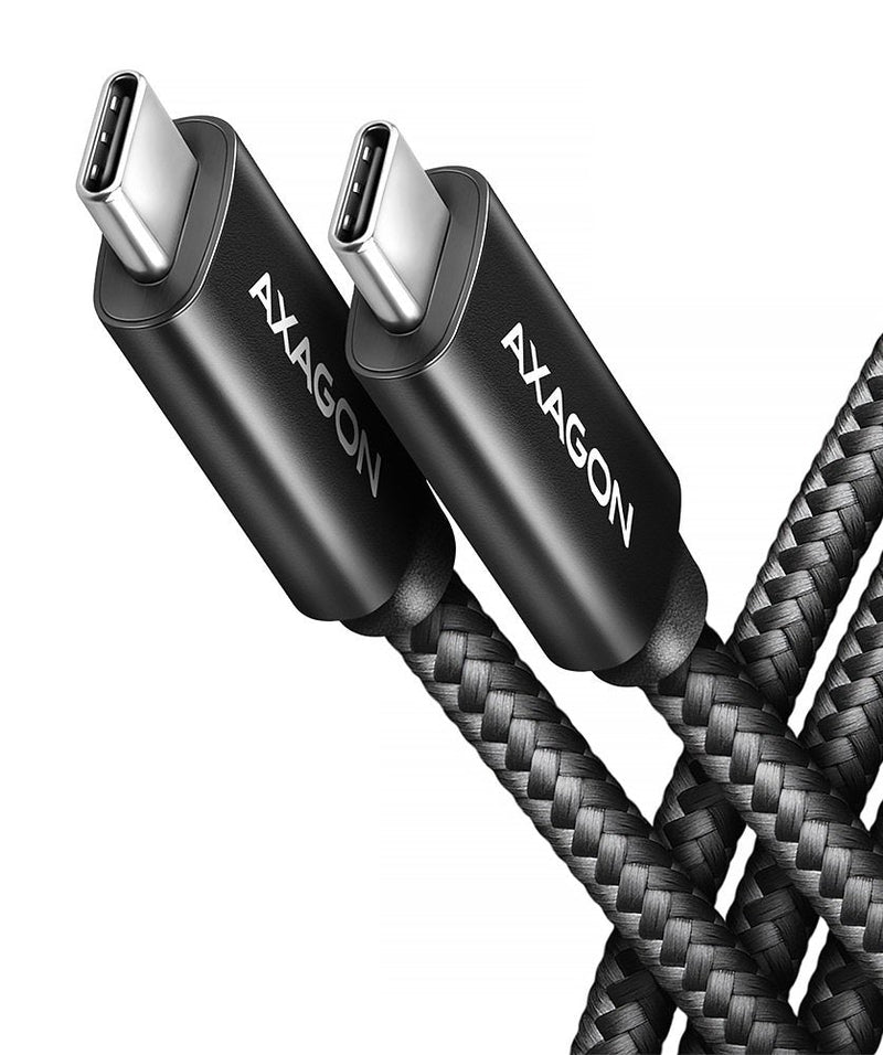 Axagon Cable BUCM4X-CM10AB USB 3.2 Gen 2X2 1M USB C Black