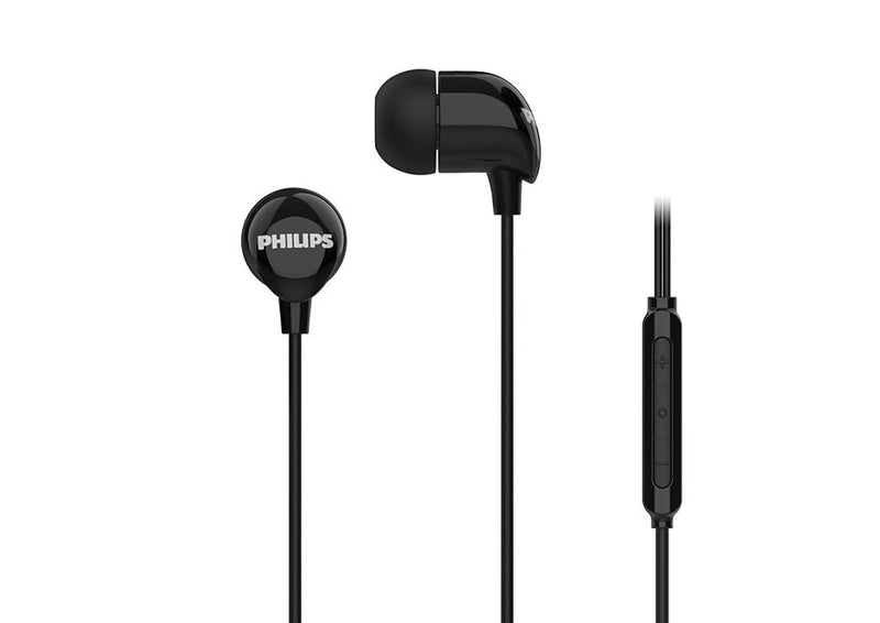 Philips Headphones Intrauditivos SHE1405BKS 27 With Microphone USB Type-c Black