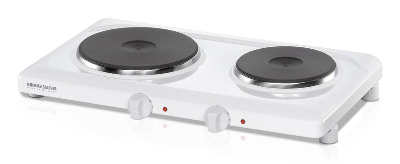 Rommelsbacher Board Cocción Double Thl 2597 White 2597 Thl 2597