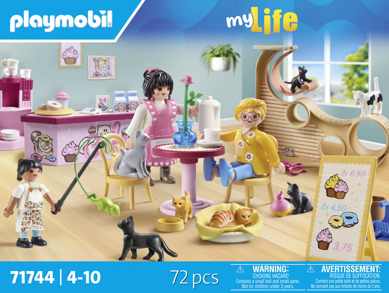 Playmobil My Life 71744 Kocia Kawiarnia