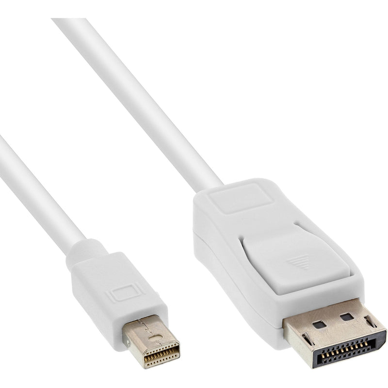 Inline Cable Mini DisplayPort a DisplayPort White 1,5M