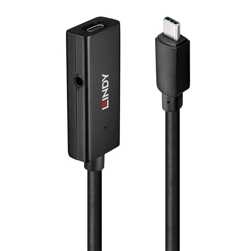 Lindy 43356 Hub Interfaz USB 3.2 Gen 1 (3.1 Gen 1) Type-c 5000 Mbit/S Black