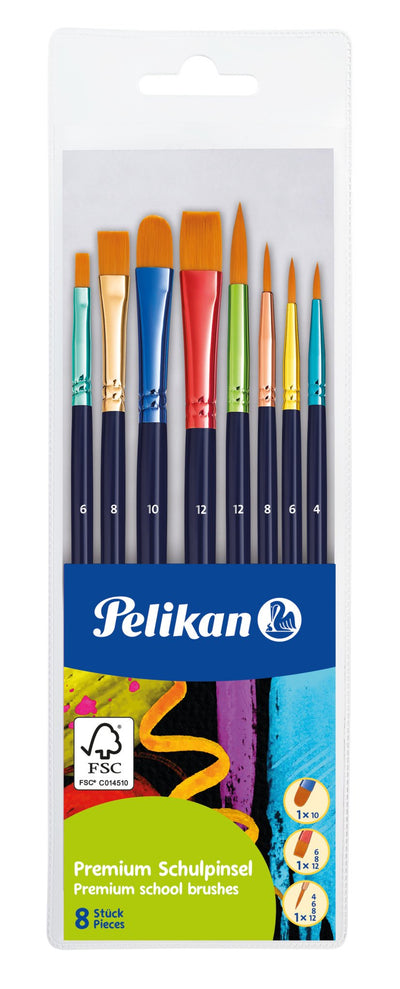 Pelikan 701181 Pincel Bellas Artes 8 Pieces — image 1