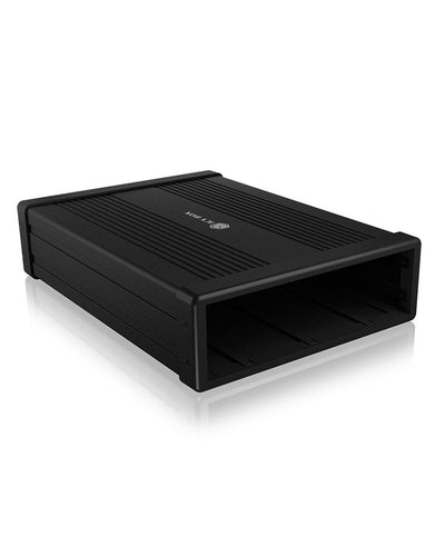 Icy Box External Enclosure 5,25'' SATA IB-525-U3,USB 3.2 Type-c/a, Black — image 1