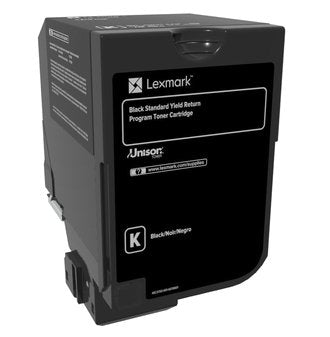 Lexmark Genuine Toner Black Lccp, Lrp Lexmark CS720DE, CS720DTE, CS725DE, CS725DTE, CX725DE, CX725DHE, CX725DT — image 1