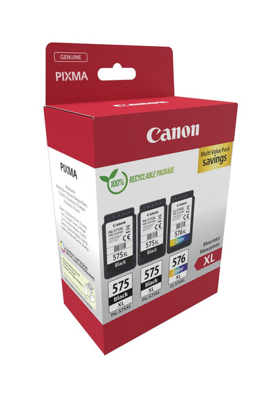 Canon PG-575XL/CL-576XL Multipack 3 Cartridges Ink Originales - 5437C004 — image 1