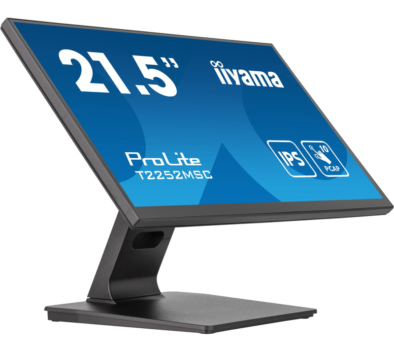 Iiyama 54.5CM 21,5 T2252MSC-B2 16:9M-TOUCH HDMI + DP Retail