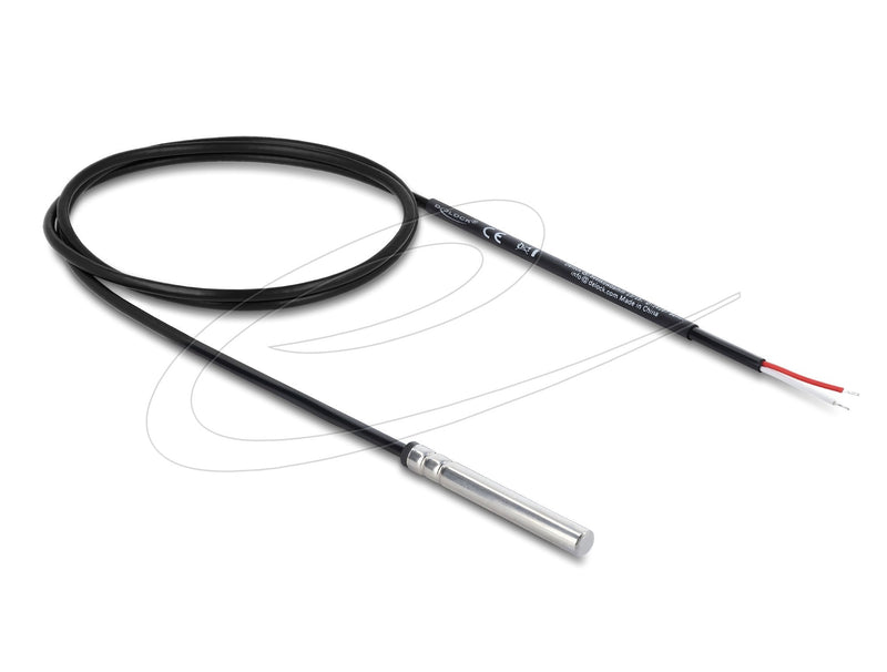 Delock Sonda Temperatura Cable With 2 X Offene Extremos Cable DS18B20 1M