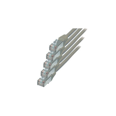 S-conn CAT.6 S/FTP 1M Network Cable Grey CAT.6 S/FTP (s-STP) — image 1
