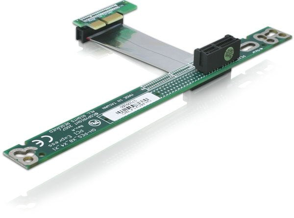 Delock Riser Card Pci Express X1 With Flexiblem Cable 7CM