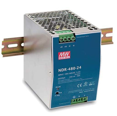 D-link 480W Universal AC Input - 480W 48VDC Ultra Slim Din Rail PSU — image 1