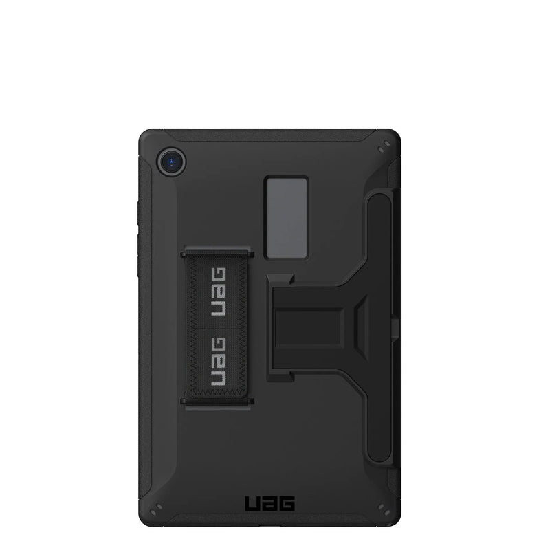 Uag Case For Galaxy Tab A8 10.5-IN (2022) (SM-X200 & SM-X205) Scout Black Housing Rear Tableta With Stand And
