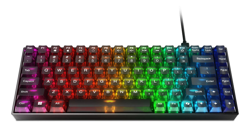 Lenovo Legion K510 Mini Pro Keyboard Set USB English Ee. Uu. Black Transparent
