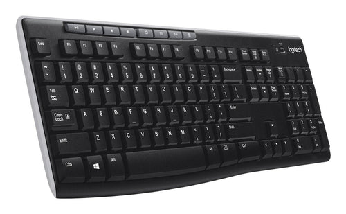Logitech Keyboard Belga Wireless K270 Wireless Keyboard 2.4GHZ — image 1