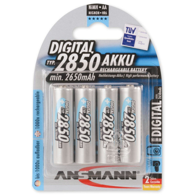 Ansmann Battery Aa 2850MAH Digital 4 Mignon, 4 Blister