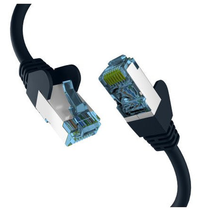 Efb RJ45 Network Cable With CAT.7 Rohcable Black 3M — image 1
